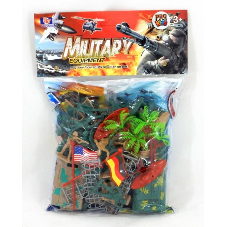 Żołnierzyki zestaw armia