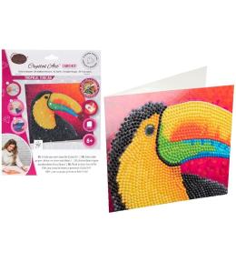 Diamentowa mozika Tukan 18x18cm
