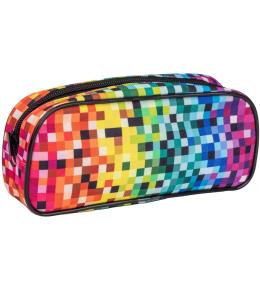 Piórnik saszetka 1 zamek Pixi rainbow HAPPY COLOR