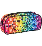 Piórnik saszetka 1 zamek Pixi rainbow HAPPY COLOR