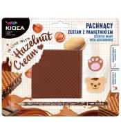 Pamiętnik pachnący z akcesoriami Wafelek