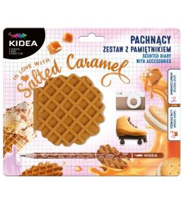 Pamiętnik z akcesoriami Słony karmel KIDEA