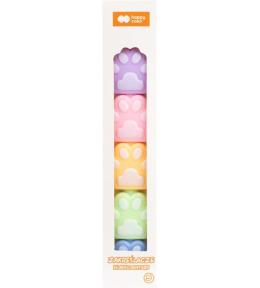 Zakreślacze Cat&Dog 5szt HAPPY COLOR