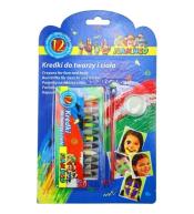 Kredki do malowania twarzy i ciała 12 kolorów