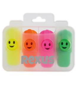 Zakreślacz mini 4 kolory