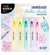 Zakreślacze słodkie chwile 5szt KIDEA