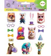 Tatuaże zmywalne Animals Funny HAPPY COLOR