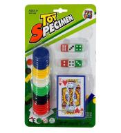 Gra karty kości żetony