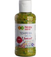 Farba Tempera 118ml brokat złota HAPPY COLOR