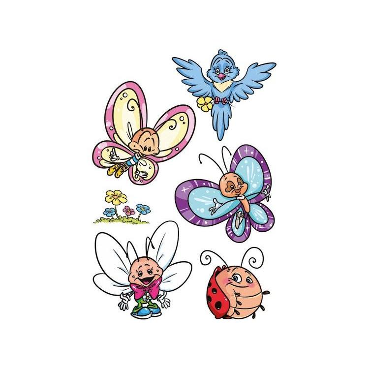 Tatuaże - Wesołe owady