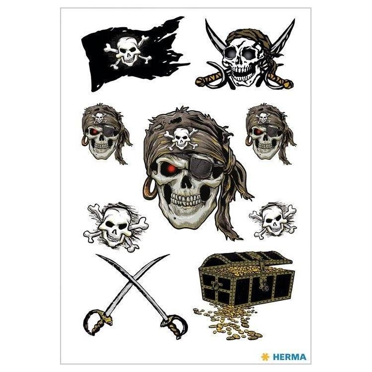 Tatuaże - Czaszka piracka