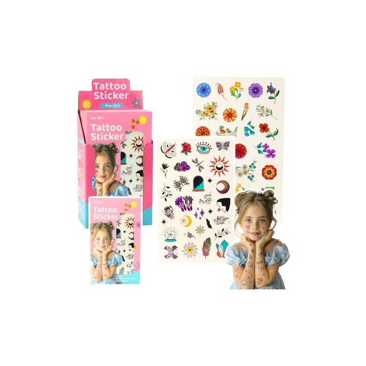 Tatuaże zmywalne dla dzieci 60wzorów