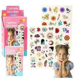 Tatuaże zmywalne dla dzieci 60wzorów