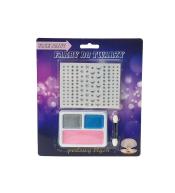 Farby do malowania twarzy perłowe z naklejkami