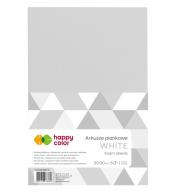 Arkusze piankowe A4 5szt białe HAPPY COLOR