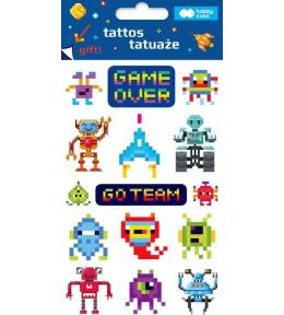 Tatuaże zmywalne Pixi Planet HAPPY COLOR