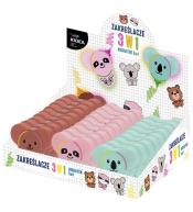 Zakreślacze z figurką 3w1 KIDEA