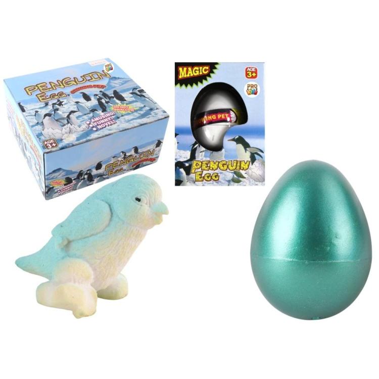 Jajko z rosnącym pingwinem