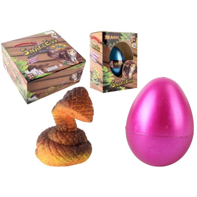 Jajko z rosnącym wężem