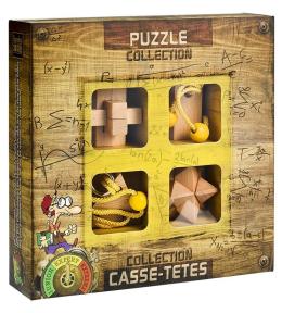 Łamigłówki drewniane 4 sztuki Expert G3