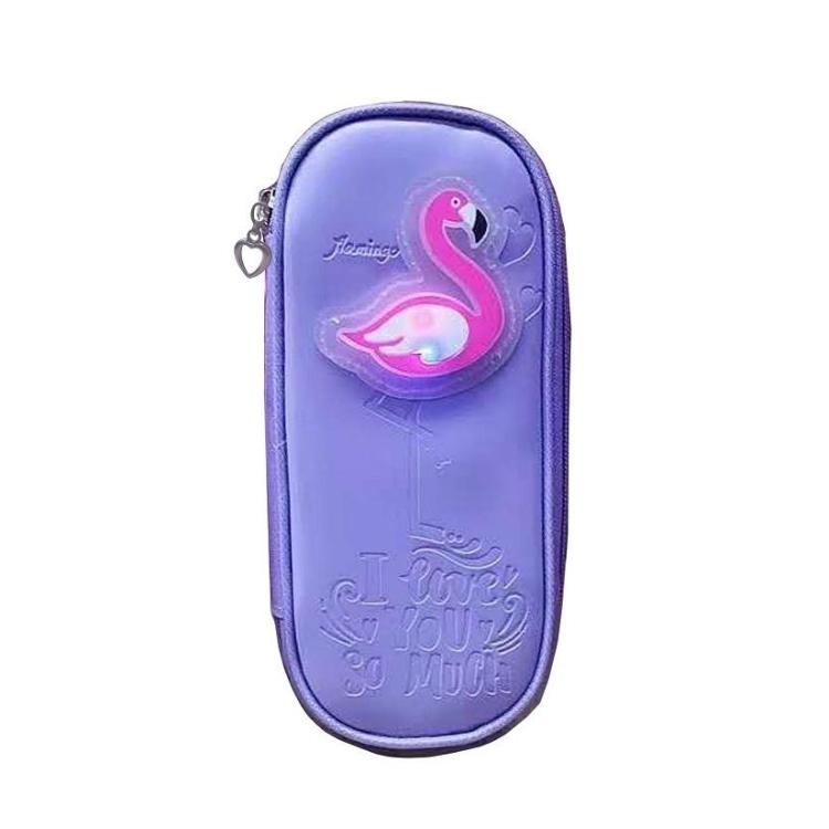 Piórnik tuba duża Flaming róż I love you so much