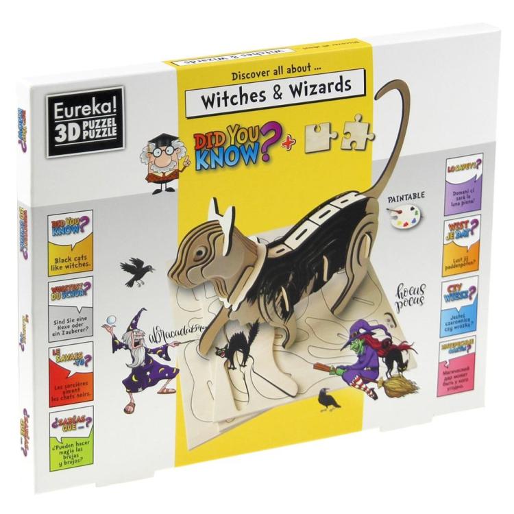 Łamigłówka drewniana Gepetto - Czarownice