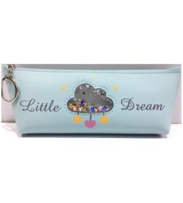 Piórnik saszetka Chmurka Little Dream błękitny
