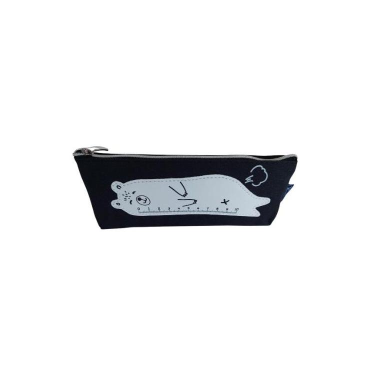 Piórnik saszetka Misiek linijka FRESH