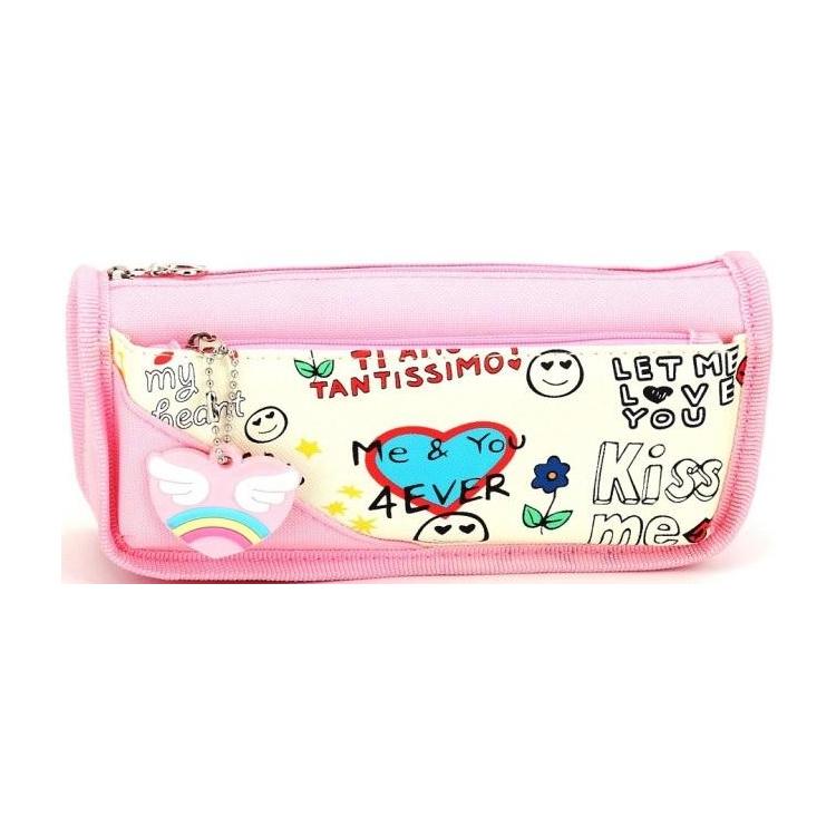 Piórnik tuba duża Napisy i emotikony