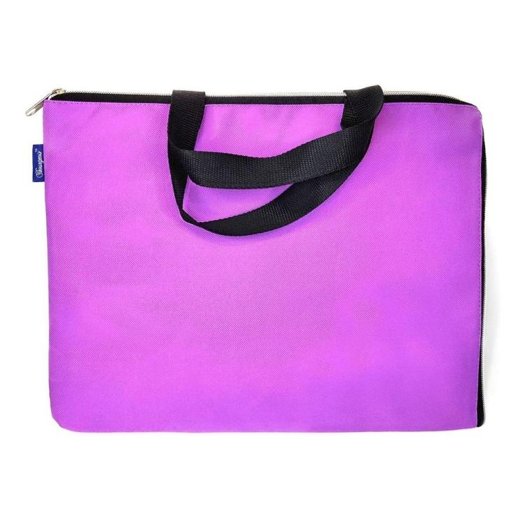 Teczka na dokumenty A4 na zamek fioletowa