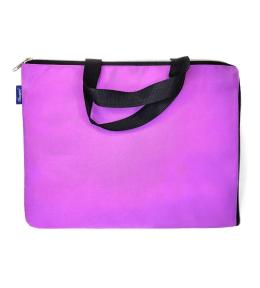 Teczka na dokumenty A4 na zamek fioletowa