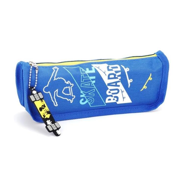 Piórnik tuba mała Deskorolka niebieski