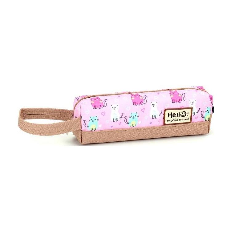 Piórnik tuba mała Kolorowe kotki