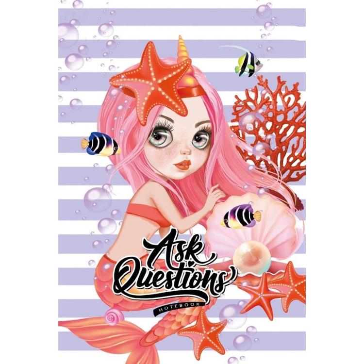 Zeszyt przyjaciółek 135x197/48K TW Syrenka FRESH