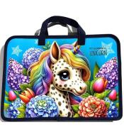 Teczka-torba A4+ zapinana na zamek z rączką Jednor