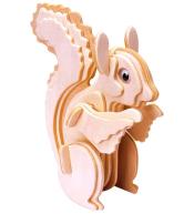 Łamigłówka drewniana Gepetto - Wiewiórka G3