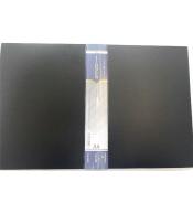 Teczka ofertowa A4+ 30 koszulek Czarna FRESH