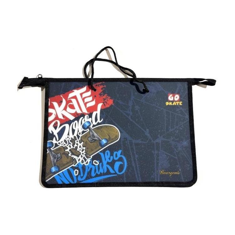 Teczka-torba A4+ zapinana na zamek z rączką Deskor