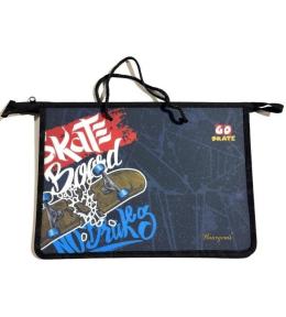 Teczka-torba A4+ zapinana na zamek z rączką Deskor