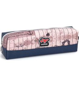 Piórnik tuba mała Samolot granatowy