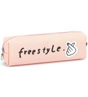 Piórnik tuba mała Freestyle róż