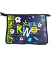 Teczka-torba A4+ zapinana na zamek Piłka nożna