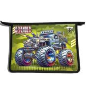Teczka-torba A4+ zapinana na zamek Monster Truck