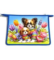 Teczka-torba A4+ zapinana na zamek Pieski