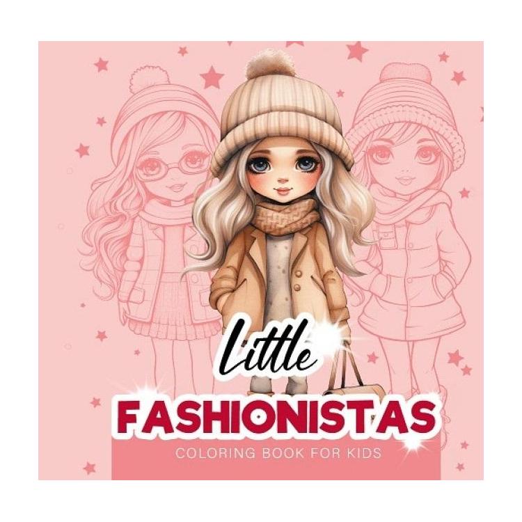 Kolorowanka 160x160 Małe stylistki Fashionistas