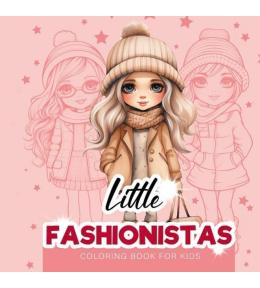 Kolorowanka 160x160 Małe stylistki Fashionistas