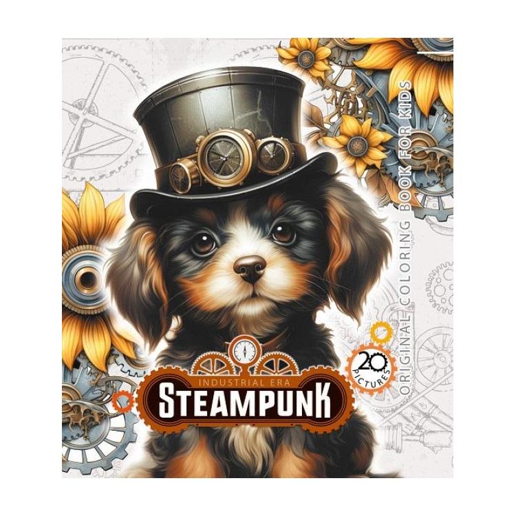 Kolorowanka 160x160 Steampunk Pies