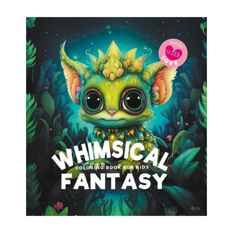 Kolorowanka 160x160 Whimsical fantasy Stworki