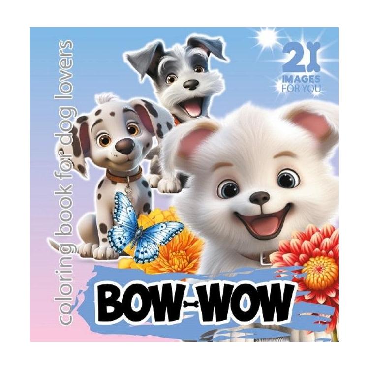 Kolorowanka 160x160 Bow-Wow niebieska