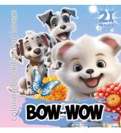 Kolorowanka 160x160 Bow-Wow niebieska